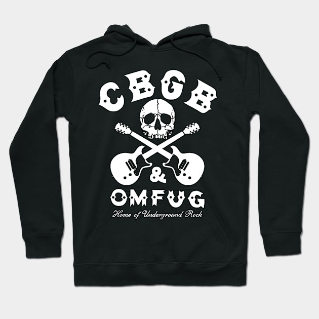 CBGB Hoodie by CosmicAngerDesign